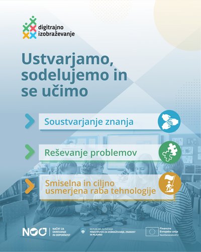 Ustvarjamo sodelujemo in se ucimo